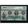 Image 1 : 1860s $5 Providence RI Obsolete PMG 65EPQ