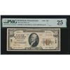 1929 $10 Bethlehem PA National PMG 25