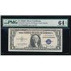 Image 1 : 1935D $1 STAR Silver Certificate PMG 64EPQ