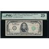 1934A $1000 Boston FRN PMG 25