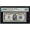 1934A $5 STAR Silver Certificate PMG 63EPQ