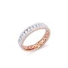 14KT Rose Gold 0.70ctw Diamond Ring