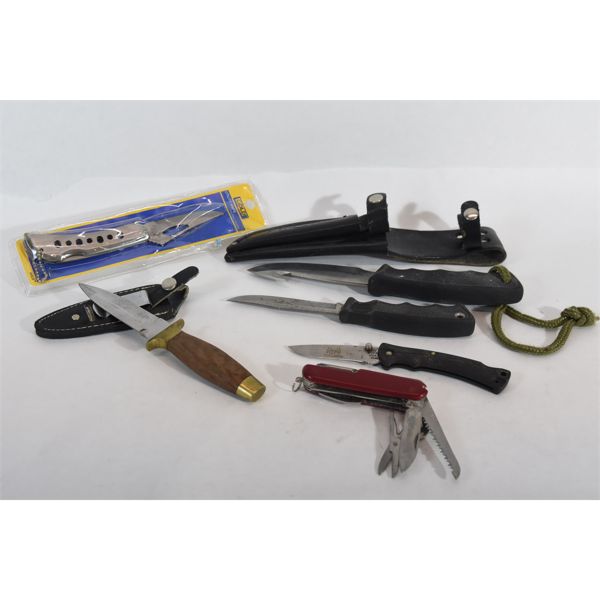 Box Lot Knives