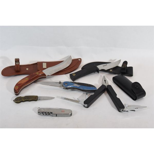 Box Lot Knives