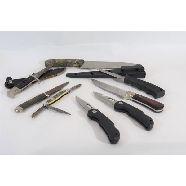 Box Lot Knives