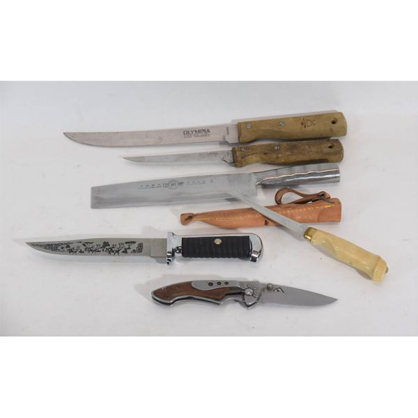 Box Lot Knives
