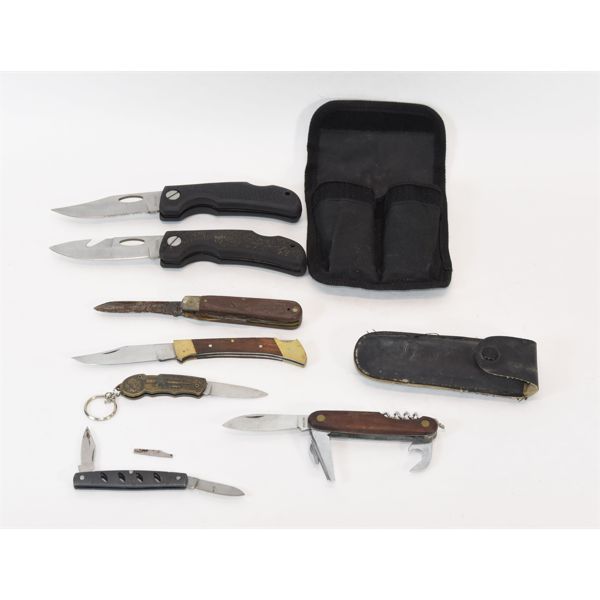 Box Lot Pocket Folding Knives