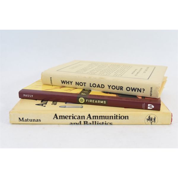 Box Lot Firearms Books