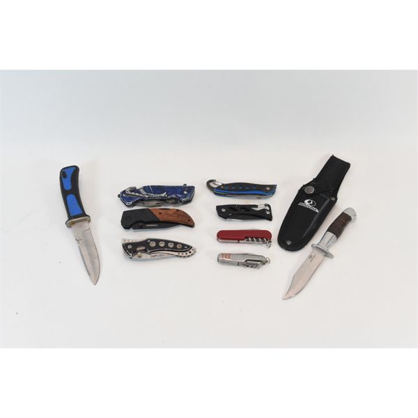 Box Lot Knives