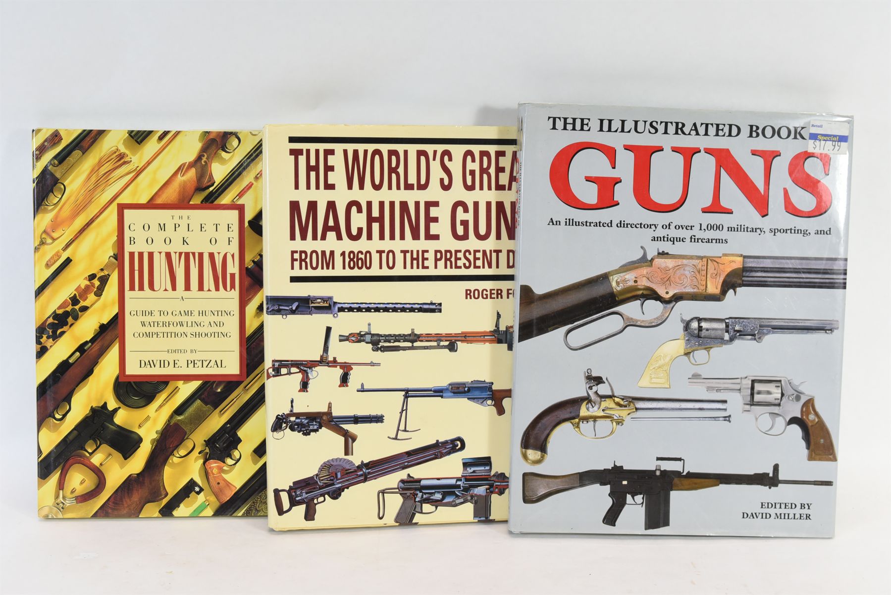 Box Lot Books Firearms Rifles Handguns Machine Guns - Landsborough Auctions
