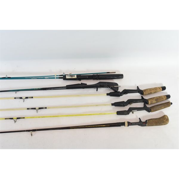 Box Lot 6 Fishing Rods