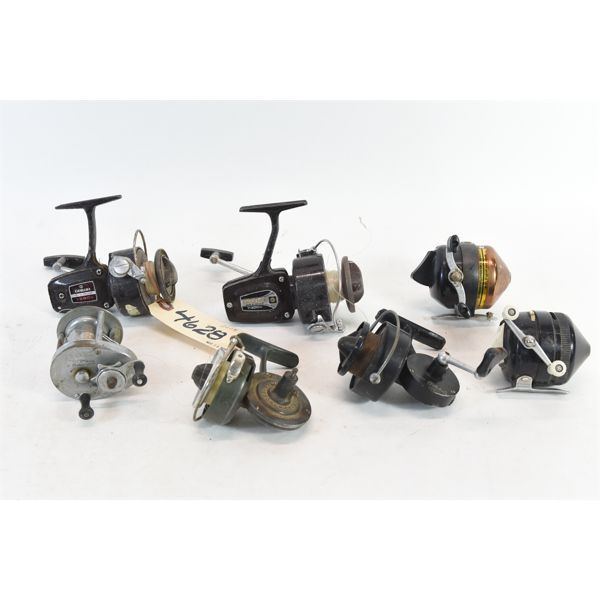 Box Lot 7 Fishing Reels