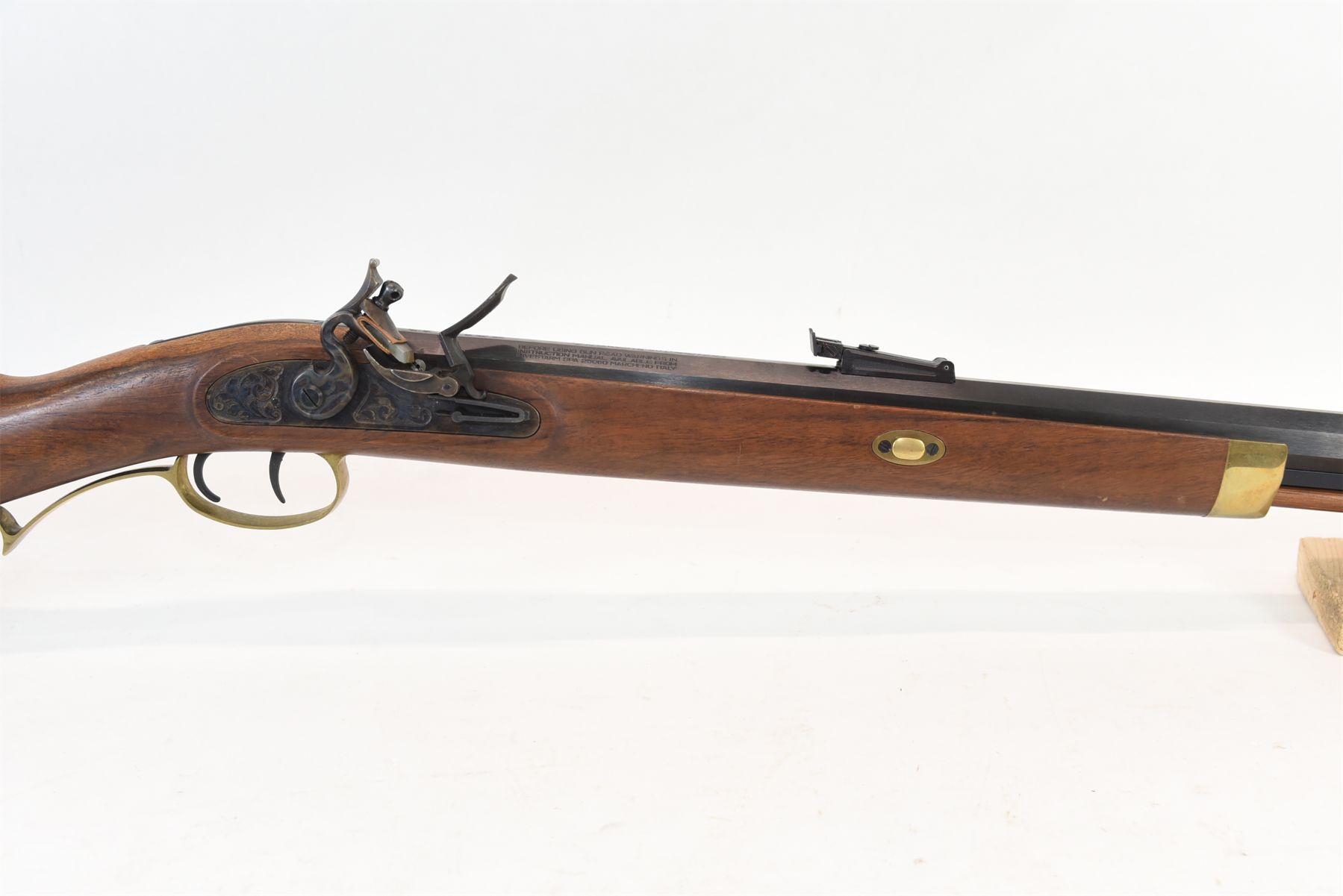 Investarm Model Hawken Rifle Reproduction Flint Lock Rifle ...