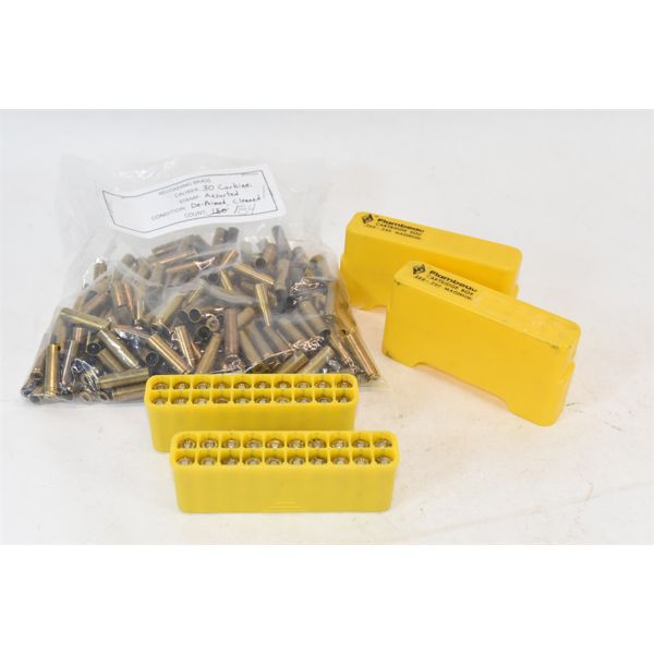 Box Lot  30 Carbine Brass