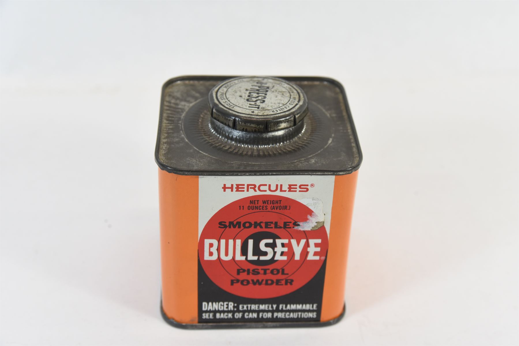 Hercules Smokeless Bullseye Pistol Powder Opened