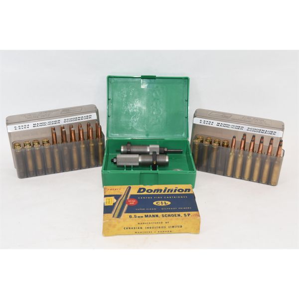 Box Lot Ammunition & Reloading Die