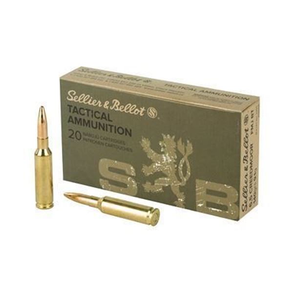 S&B 6.5CREED 140GR FMJ - 500 Round Case