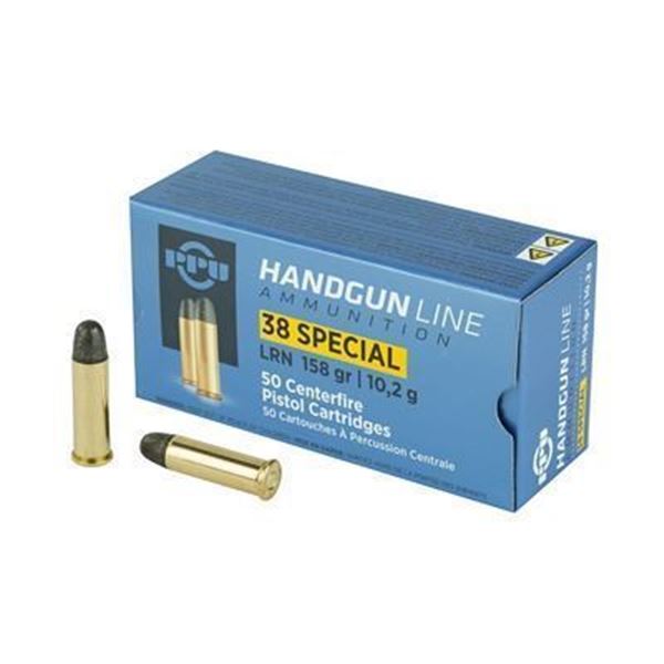 PPU 38SPL LRN 158GR - 50 Rds