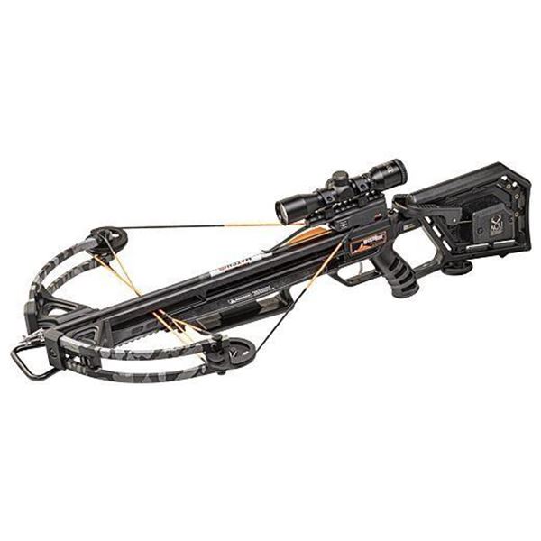 WICKED RIDGE XBOW BLACKHAWK XT ACUDRAW 380FPS BLACK/PEAK