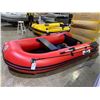 Image 2 : NEW 2023 GREAT PACIFIC RXK 270 9' ROLLUP INFLATABLE BOAT, REMOVABLE SLAT FLOOR, ROLLS UP EASY INTO