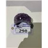 Image 2 : NEW AMETHYST MOON SPECIMEN BRAZIL RETAIL $1,289.51 APPROX 2X4X3"