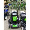 Image 1 : *TESTED WORKING* GREENWORKS PRO 21" 80V LITHIUM ELECTRIC MOWER (NO BATTERY OR CHARGER)