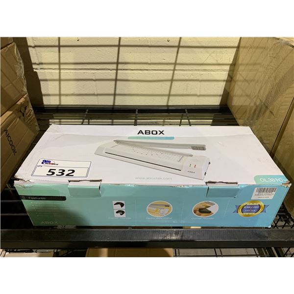 ABOX MULTI LAMINATOR - Able Auctions