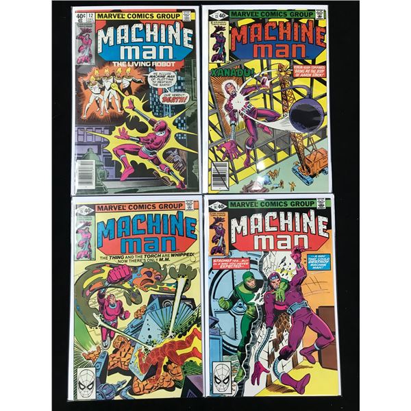 LOT OF MARVEL COMICS MACHINE MAN NO. 12-14