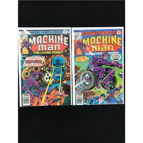 LOT OF MARVEL COMICS MACHINE MAN NO. 2-3