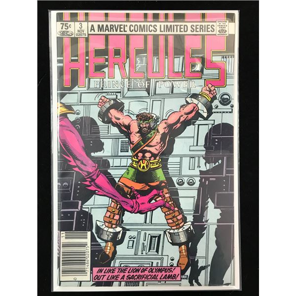 MARVEL COMICS HERCULES NO. 3