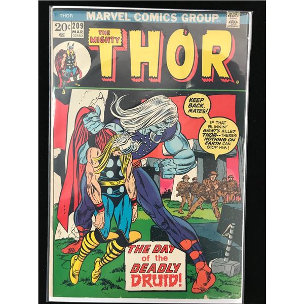 MARVEL COMICS THOR NO. 209
