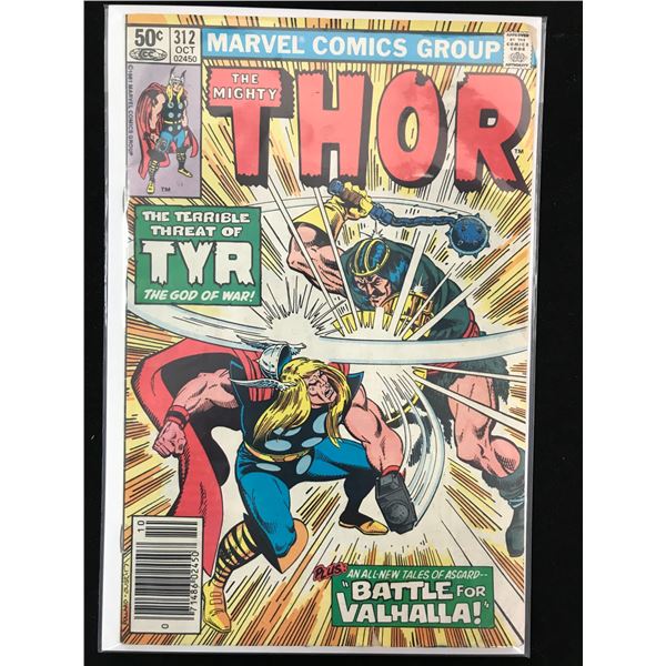 MARVEL COMICS THOR NO. 312