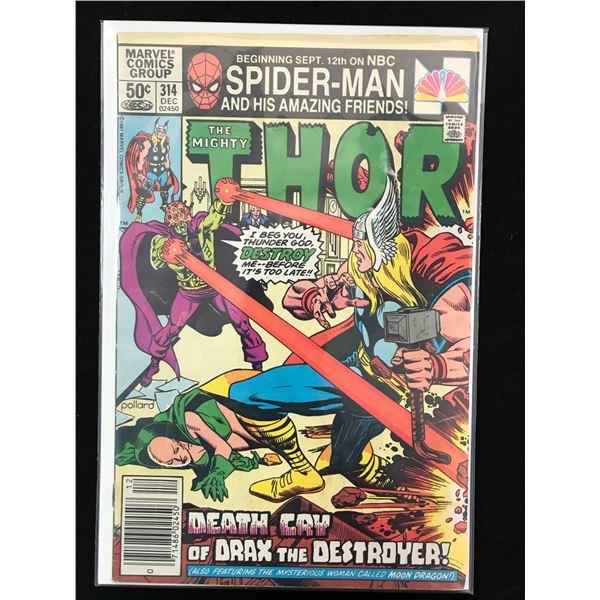 MARVEL COMICS THOR NO. 314