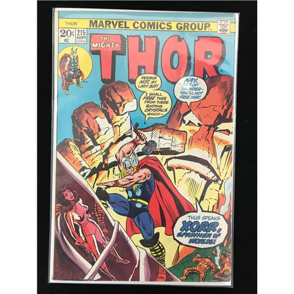 MARVEL COMICS THOR NO. 215