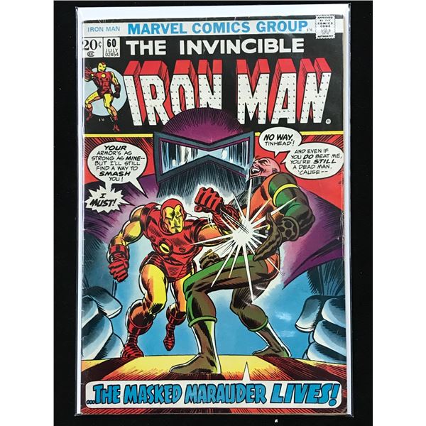 MARVEL COMICS THE INVINCIBLE IRON MAN NO. 60