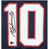 Image 2 : MAC JONES SIGNED NEW ENGLAND PATRIOTSJERSEY (BECKETT COA)