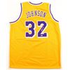 Image 1 : MAGIC JOHNSON SIGNED BASKETBALL JERSEY (BECKETT COA)