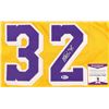 Image 2 : MAGIC JOHNSON SIGNED BASKETBALL JERSEY (BECKETT COA)