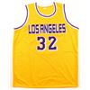 Image 3 : MAGIC JOHNSON SIGNED BASKETBALL JERSEY (BECKETT COA)