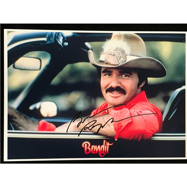 BURT REYNOLDS SIGNED SMOKEY AND THE BANDIT 8X10 (RA COA)