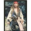 Image 1 : JOHNNY DEPP SIGNED PIRATES OF THE CARRIBEAN 8X10 (RA COA)