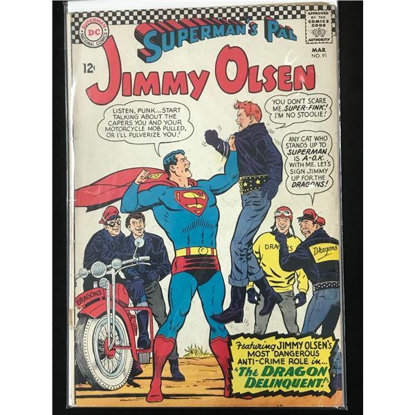 DC COMICS SUPERMAN PAL JIMMY OLSEN NO.91