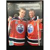 Image 1 : CONNOR MCDAVID AND WAYNE GRETZKY SIGNED OILERS 8 X 10 (RA COA)