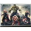 Image 1 : THE AVENGERS CAST SIGNED 8 X 10 (RA COA)