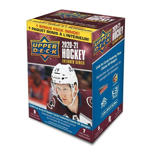 2020-21 UPPER DECK HOCKEY EXTENDED SERIES BLASTER BOX