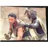 Image 1 : DJIMON HOUNSOU SIGNED GLADIATOR 8X10 (RA COA)
