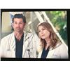 Image 1 : PATRICK DEMPSEY/ ELLEN POMPEO SIGNED GREY'S ANATOMY 8X10 (RA COA)