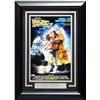 Image 1 : LLOYD/FOX SIGNED BACK TO THE FUTURE FRAMED POSTER (BECKETT)
