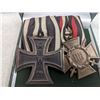 Image 1 : WW1 1914 GERMAN IRON CROSS 2ND CLASS AND HONOUR CROSS BOTH WITH THERE RIBBONS
