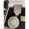 Image 1 : WW2 GERMANY GREAT QUALITY AIR DEFENCE MEDAL WITH RIBBON AND BAR